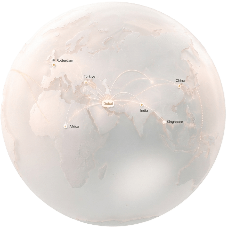 Global delivery network from Bahrain